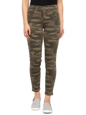 Lucky Brand Olive Camo Skinny Jeans
